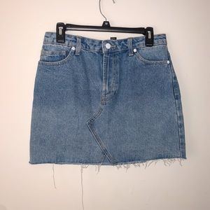 Forever 21 | blue Jean skirt | US L